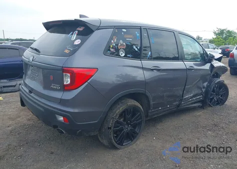 2019 Honda Passport Sport из США, поврежденный, VIN 5FNYF8H23KB018020